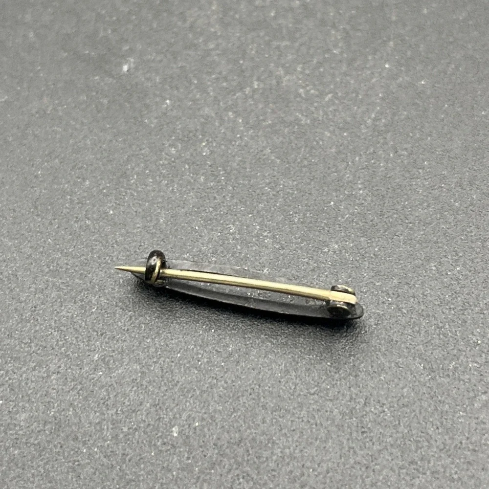 Vintage Black Collar Bar Lapel‎ Hat Pin